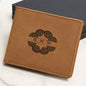 Hmong Mens Personalized Wallet Gift for Him, Groomsmen Gifts, Leather Gifts for Him, Anniversary Gift for Boyfriend