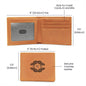 Hmong Mens Personalized Wallet Gift for Him, Groomsmen Gifts, Leather Gifts for Him, Anniversary Gift for Boyfriend