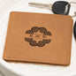 Hmong Mens Personalized Wallet Gift for Him, Groomsmen Gifts, Leather Gifts for Him, Anniversary Gift for Boyfriend