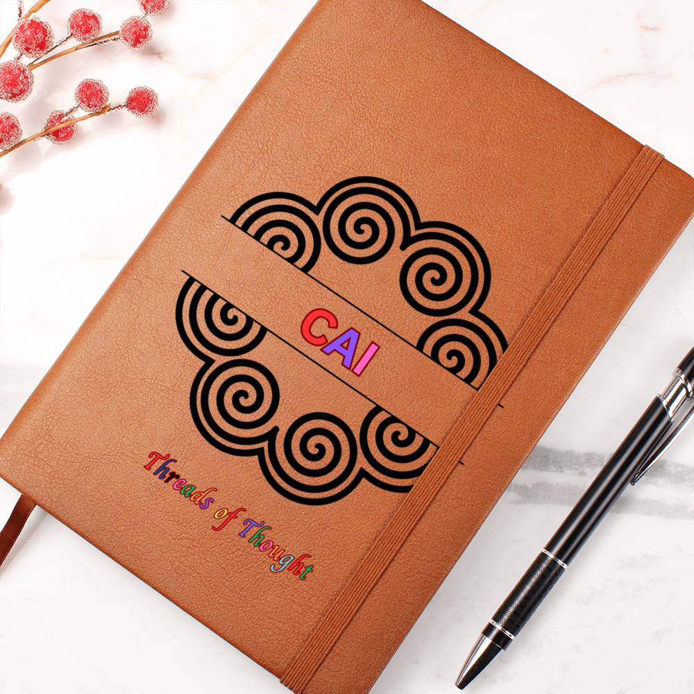 Peronalized Leather Journal, Hmong Inspired, Custom Name Gift