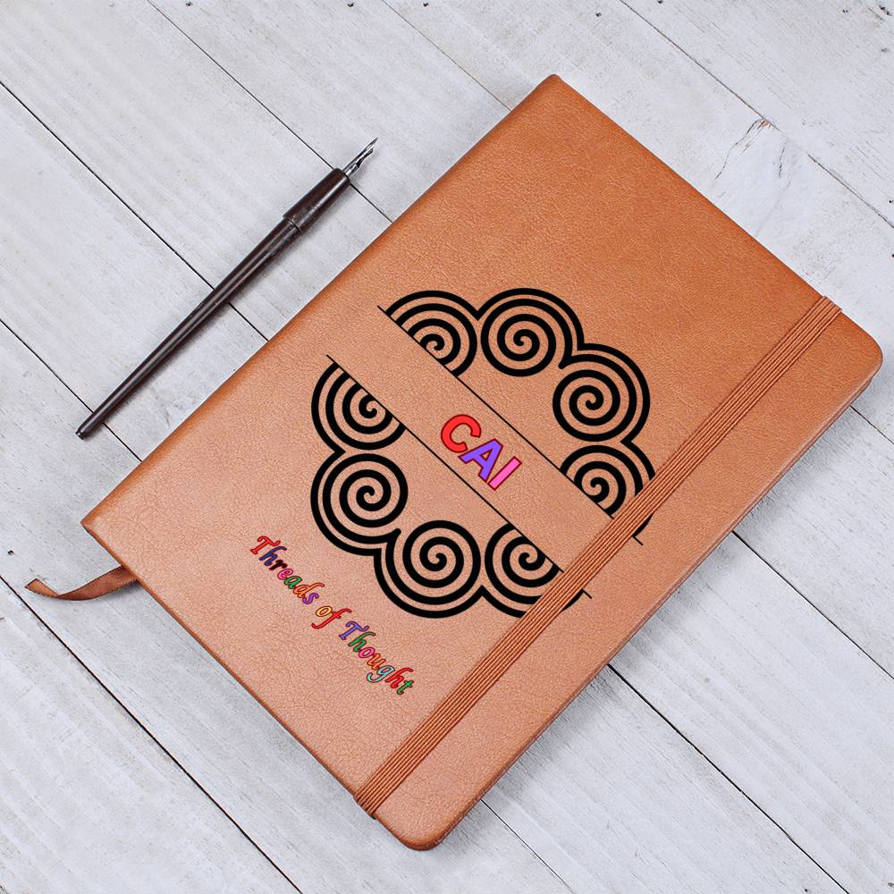 Peronalized Leather Journal, Hmong Inspired, Custom Name Gift, VeganJournal for Hmong