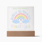 Night Light | Rainbow | Faith Gift | LED Decor |