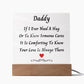 Minimalist Gift for Him | Gift for Dad | From Daughter | From Son | Custom Name Gift | Birthday Gift for Dad | 40th | 50th
