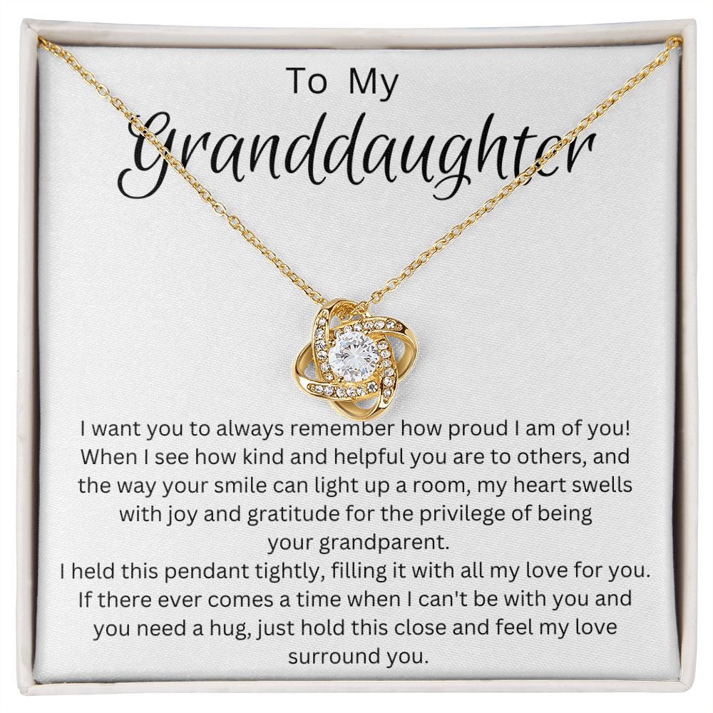 Granddaughter Gift From Grandma, Christmas Gift, Heartfelt Present from Grandmother, Birthday, Graduation, Teen Girl Cute Necklace