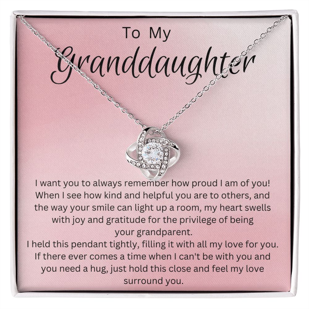 Granddaughter Gift | From Grandma, Christmas Gift, Heartfelt Present from Grandmother, Birthday, Graduation, Teen Girl Cute Necklace