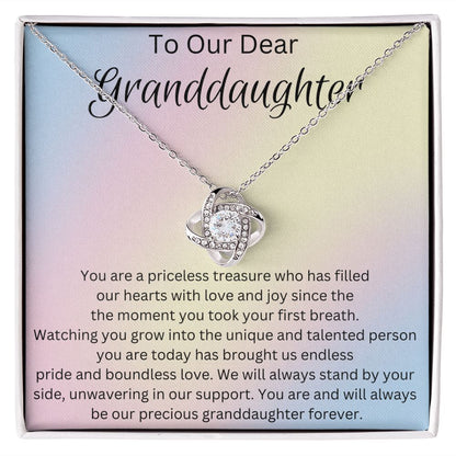 Granddaughter Gift from Grandmother Special Present from Grandparents Graduation Confirmation Birthday