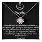 Daughter Graduation Gift Necklace | From Mom, Grad Present from Dad, Graduation Gifts 2023, High School Senior, College Gift for Her Pendant