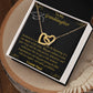 Granddaughter Graduation Gift | From Grandma, Graduate Present from Grandpa, Graduation Gift 2023, High School Senior, Double Heart Necklace