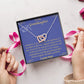 Granddaughter Graduation Gift | From Grandma, Graduate Present from Grandpa, Graduation Gift 2023, High School Senior, Double Heart Necklace