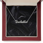 Custom Name Necklace for Women Personalized  Stainless Steel or 18k Yellow Gold Finish