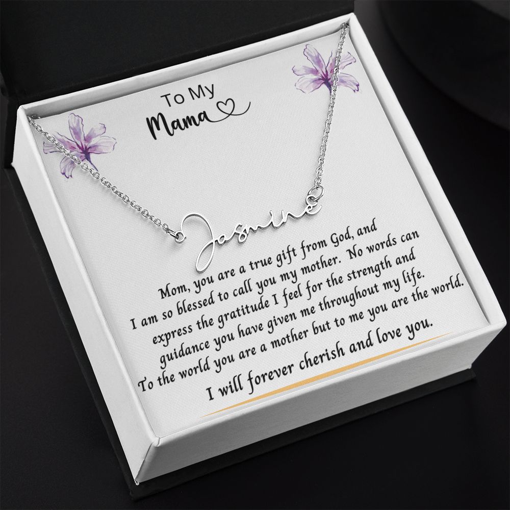 Gift ideas for wifey with message card. Exclusive and meaningful romantic  wishes card to my gorgeous wife here. More info click:  https://www.ojeko.com/tomygorgeouswifenecklaces If you a husband… - Necklace  - Medium