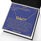 Granddaughter Graduation Gift | From Grandma, Custom Necklace, Graduate Present from Grandpa, Graduation Gifts 2023, High School Senior