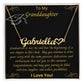 Granddaughter Graduation Gift | From Grandma, Custom Necklace, Graduate Present from Grandpa, Graduation Gifts 2023, High School Senior